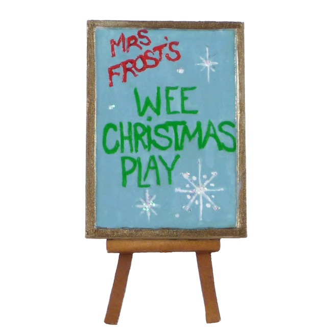 A-32 Wee Christmas Play Easel