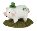 INC-29d Tiny Piggy (white w/shamrock)